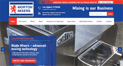 Desktop Screenshot of morton-mixers.co.uk